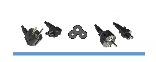 Power cable CEE 7/7 to C5